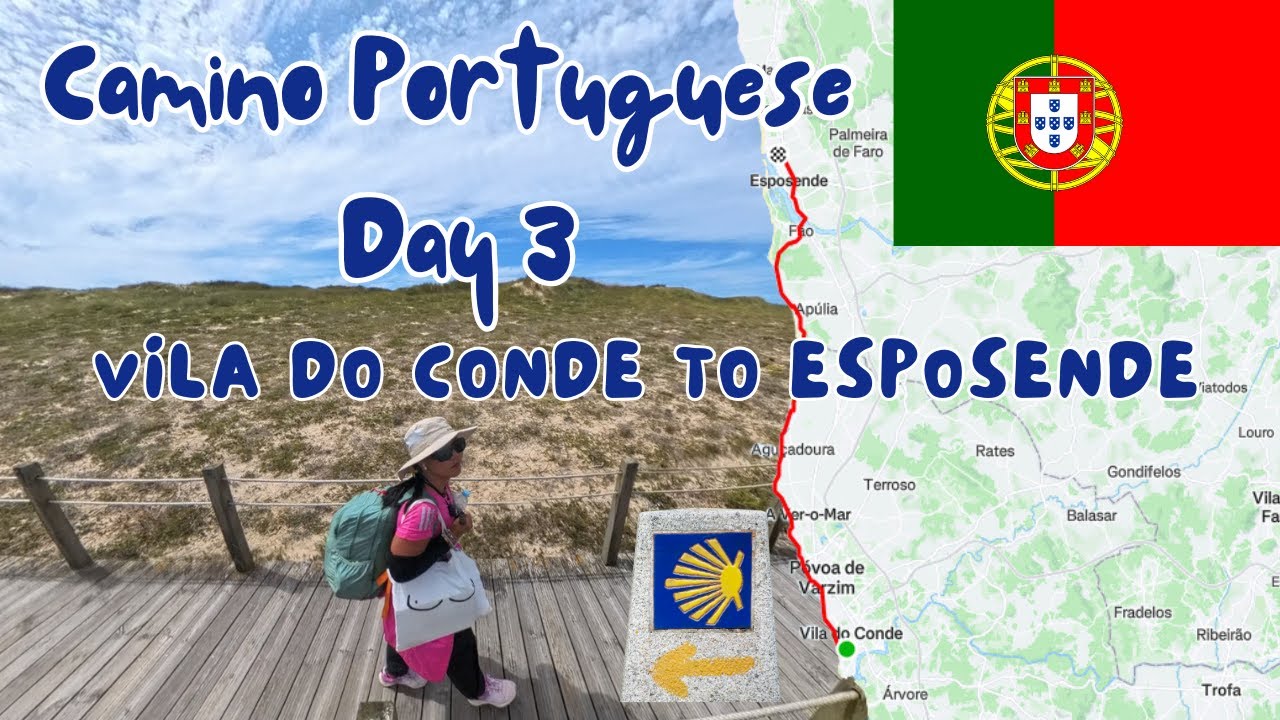 Vila do Conde to Esposende | Camino Portuguese  Coastal (Sendo Litoral) Solo Female Day 3
