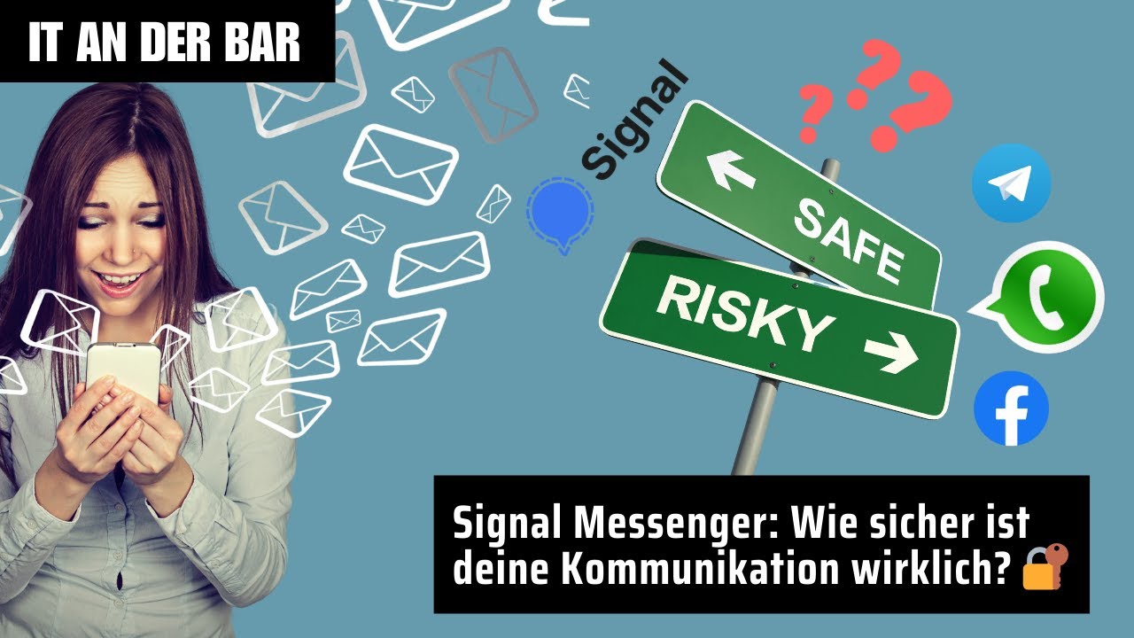 IT an der Bar  -  Signal Messenger: Wie sicher ist deine Kommunikation wirklich? 🔐