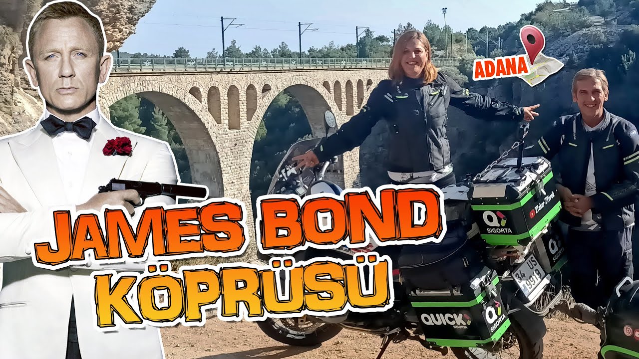 JAMES BOND KÖPRÜSÜ | Motosiklet ile Adana | Varda Köprüsü | 2Teker 2Yürek