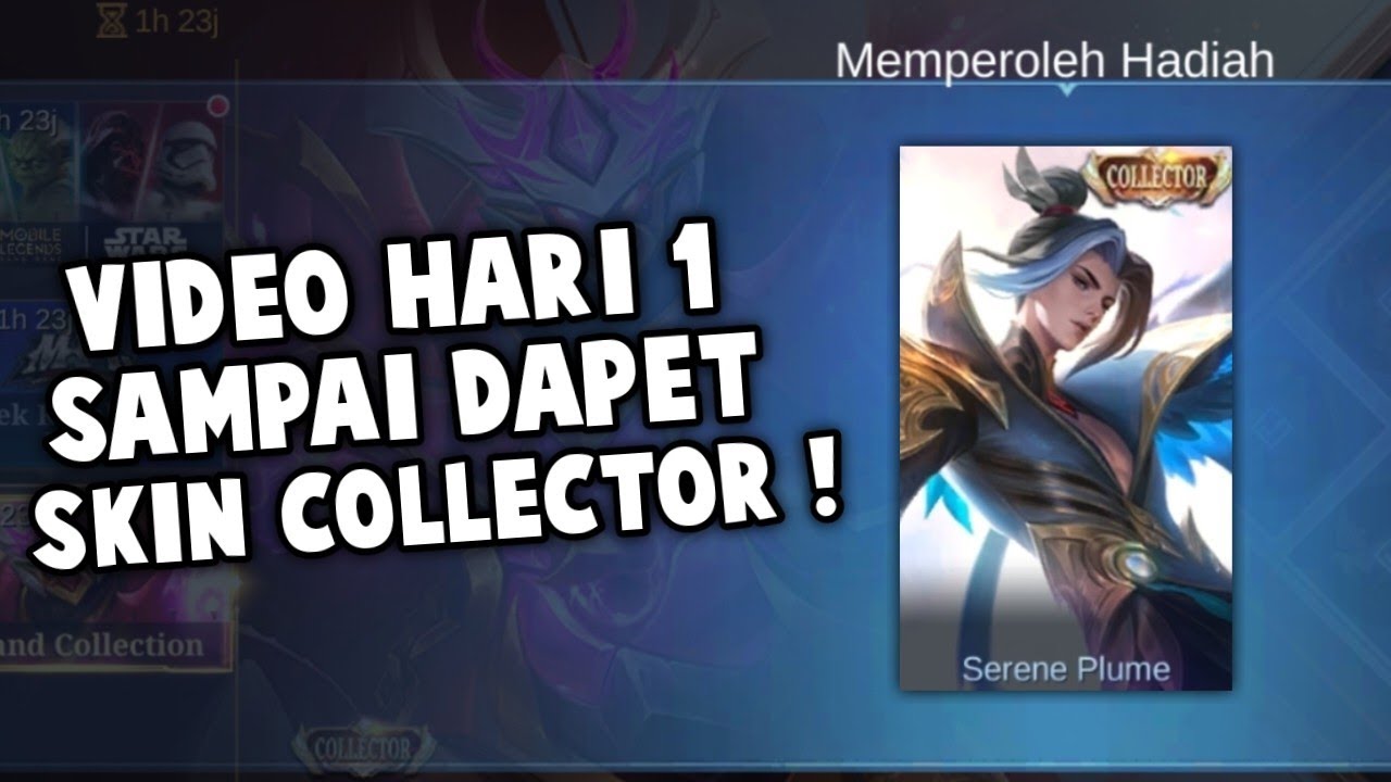 VIDEO HARI 1 SAMPAI DAPET SKIN COLLECTOR, CARA HEMAT DAPETIN SKIN COLLECTOR SAMPAI TAMAT