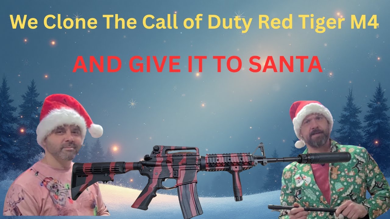 We build the original COD Modern Warfare Red Tiger M4