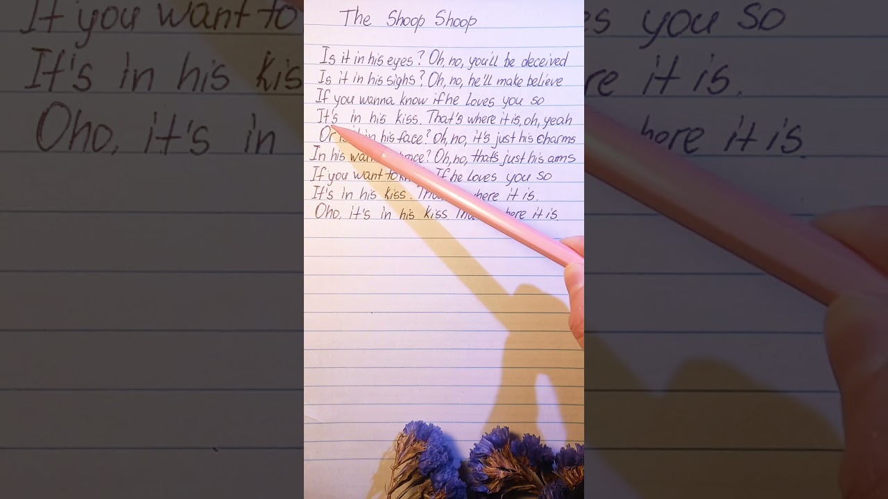 Learn English with “The Shoop Shoop Song (It’s In His Kiss)” – Cher 💋🎤 Sing Along Karaoke!