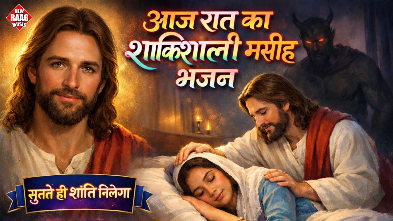रात को सोने से पहले यह प्रार्थना सुनो | प्रभु यीशु की शांति और सुरक्षा से भर देने वाली मसीह भजन 