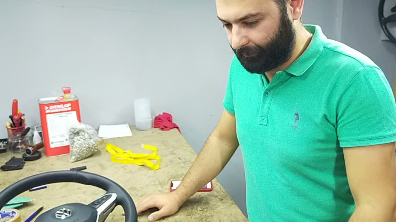 TOLEDO'YA DERİ KAPLAMA DİREKSİYON ( Ülkemizde ne sanatkarlar var )