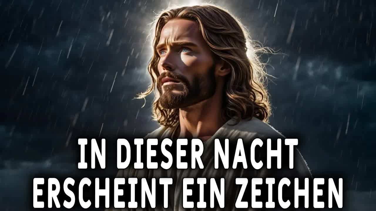 Heute Nacht wird ein Zeichen vom Himmel erscheinen! Botschaft von Gott
