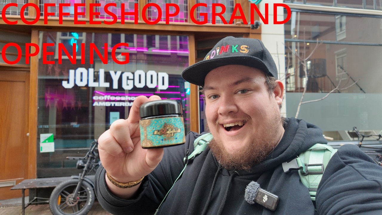 I Flew To Amsterdam For A Coffeeshop Grand Opening
