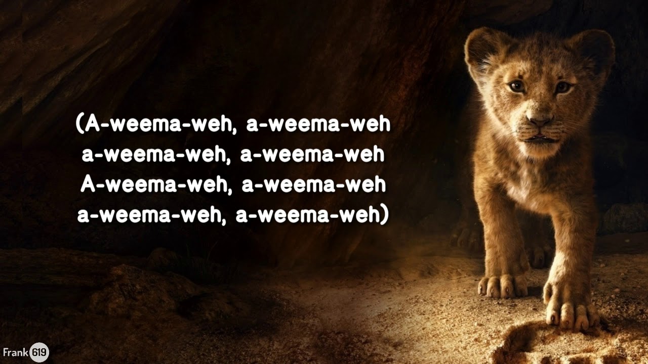 Billy Eichner & Seth Rogen - The Lion Sleeps Tonight 🎵 (Lyric) From The Lion King