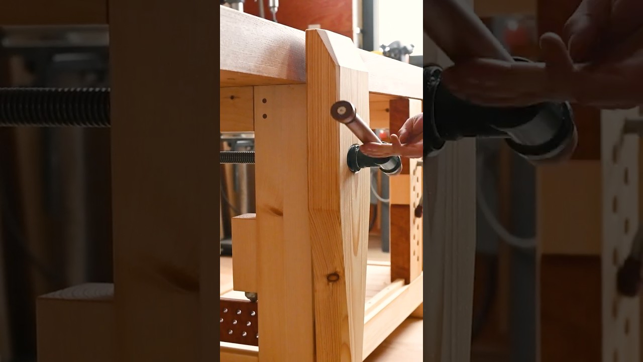I saved $800 on vise hardware for my Roubo workbench leg vise. Link in description.