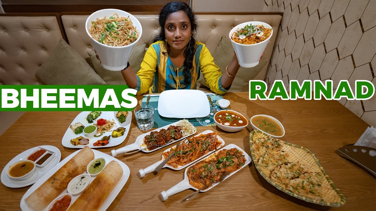 Pure Veg Bheemas Ramnad I Tastee with Kiruthiga