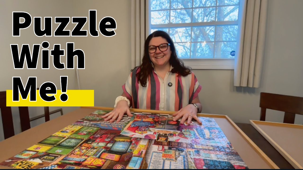 Thrifted Puzzle Series | Aimee Stewart Pixels and Pizza