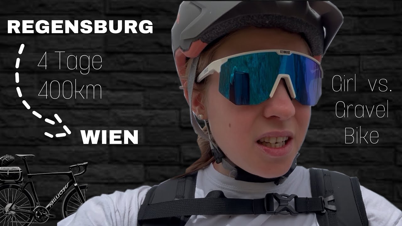 400 KM BIKEPACKING von REGENSBURG - WIEN 🚲 *WETTER spielt VERRÜCKT 🌬️