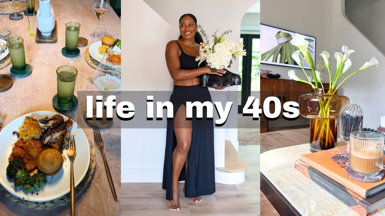 Curating A Chic Lifestyle Vlog: Fresh Hairstyle, Hosting My Dream Dinner & a New Wardrobe ✨