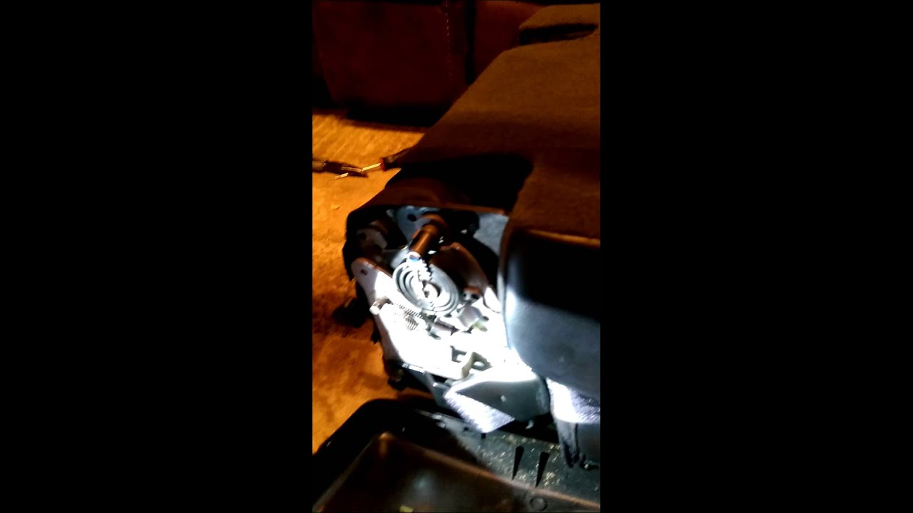 Yukon 3rd row seat stuck solution.