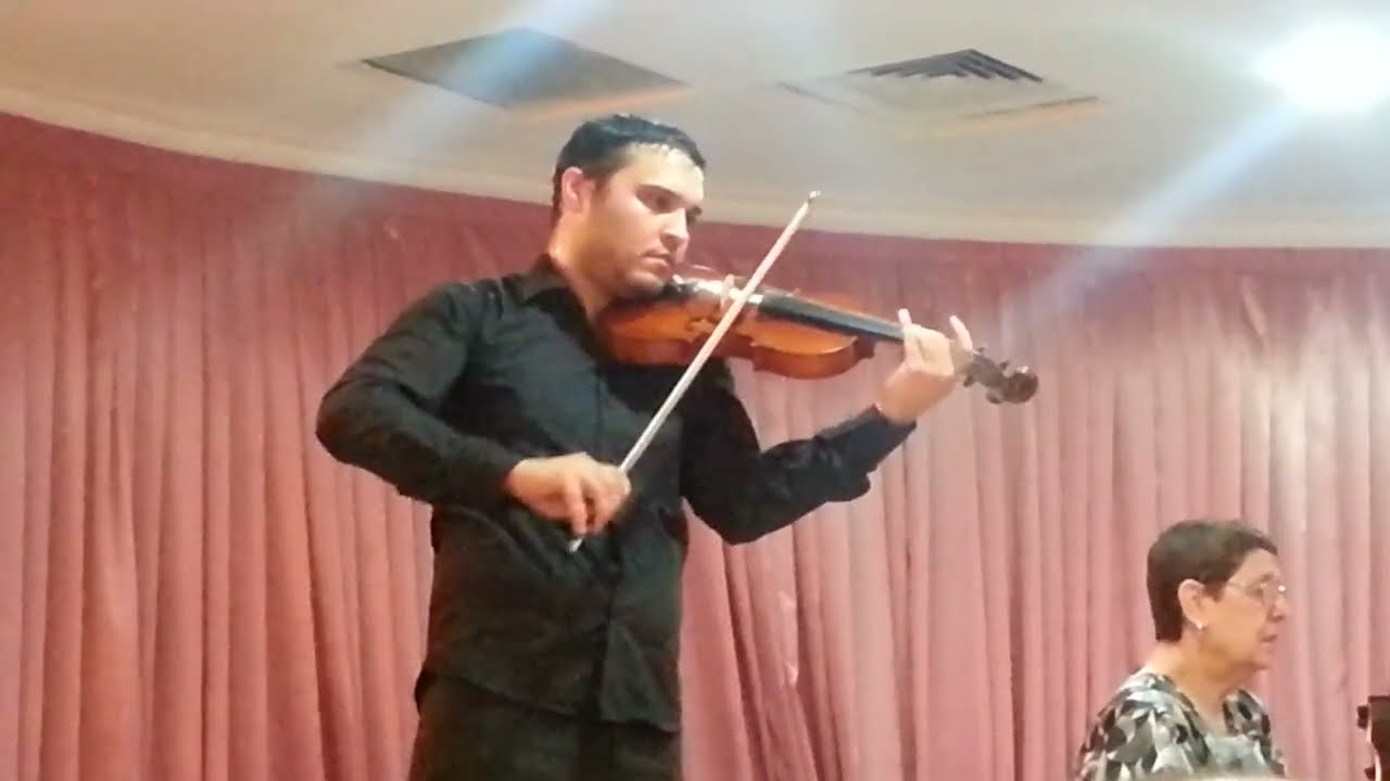 Mendelssohn concerto violin ( E minor ) first mouvement with piano 2015