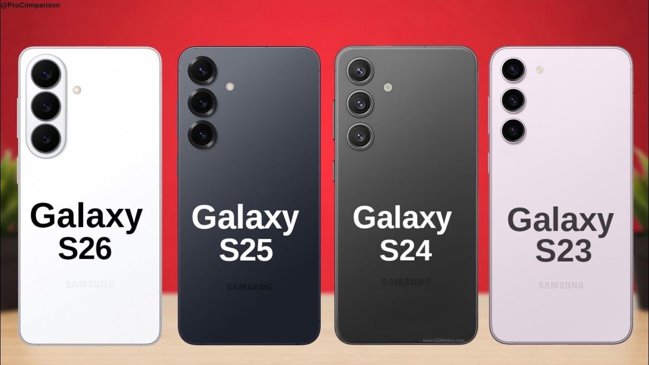 Samsung Galaxy S26 5G vs Galaxy S25 5G s Galaxy S24 5G vs Galaxy S23 5G || Full Comparison 
