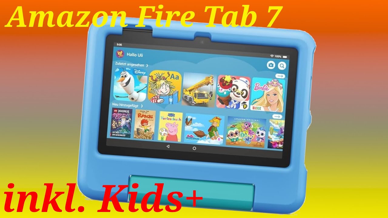 Amazon Fire 7 Kids Tablet inkl. 1 Jahr Kids+ // JV //