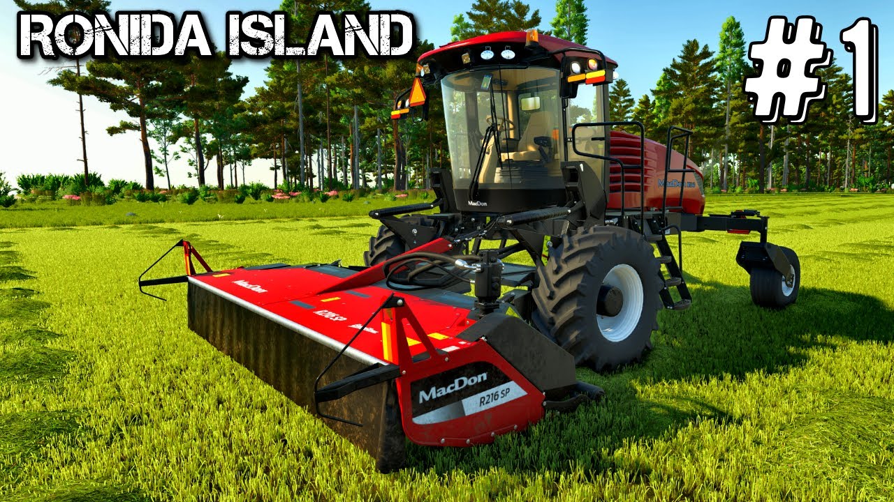 Ronida island map Timelapse Ep # 1 Farming Simulator 25 GamePlay fs25