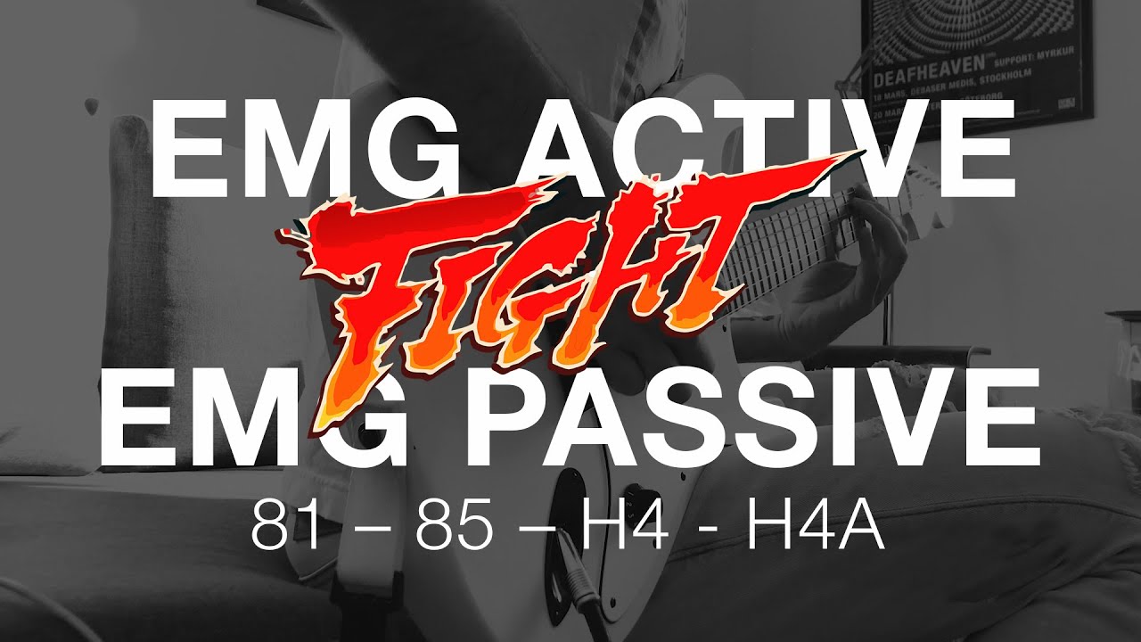 EMG SHOOTOUT - Active VS Passive