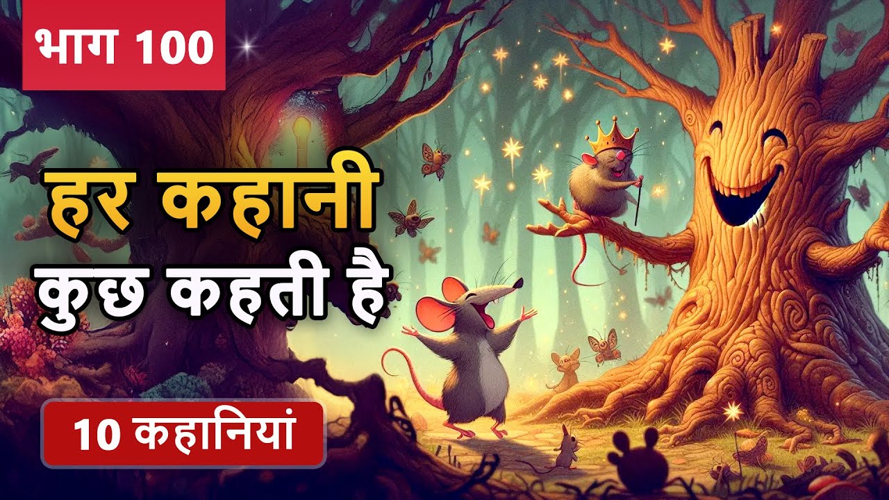 PART 100 (10 कहानियाँ) हर कहानी कुछ कहती है | Hindi Moral Story | Spiritual TV #cartoon #story