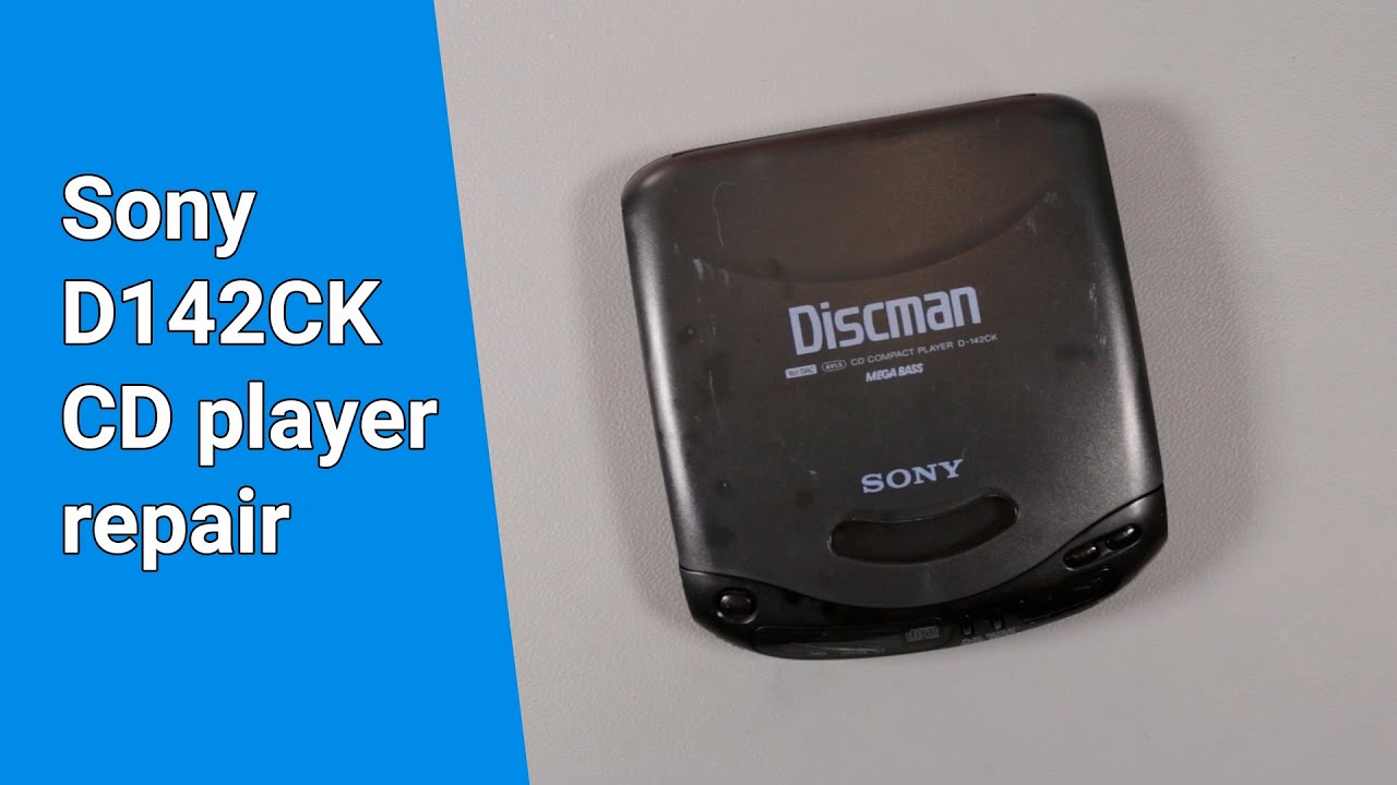 Sony D142CK CD player repair