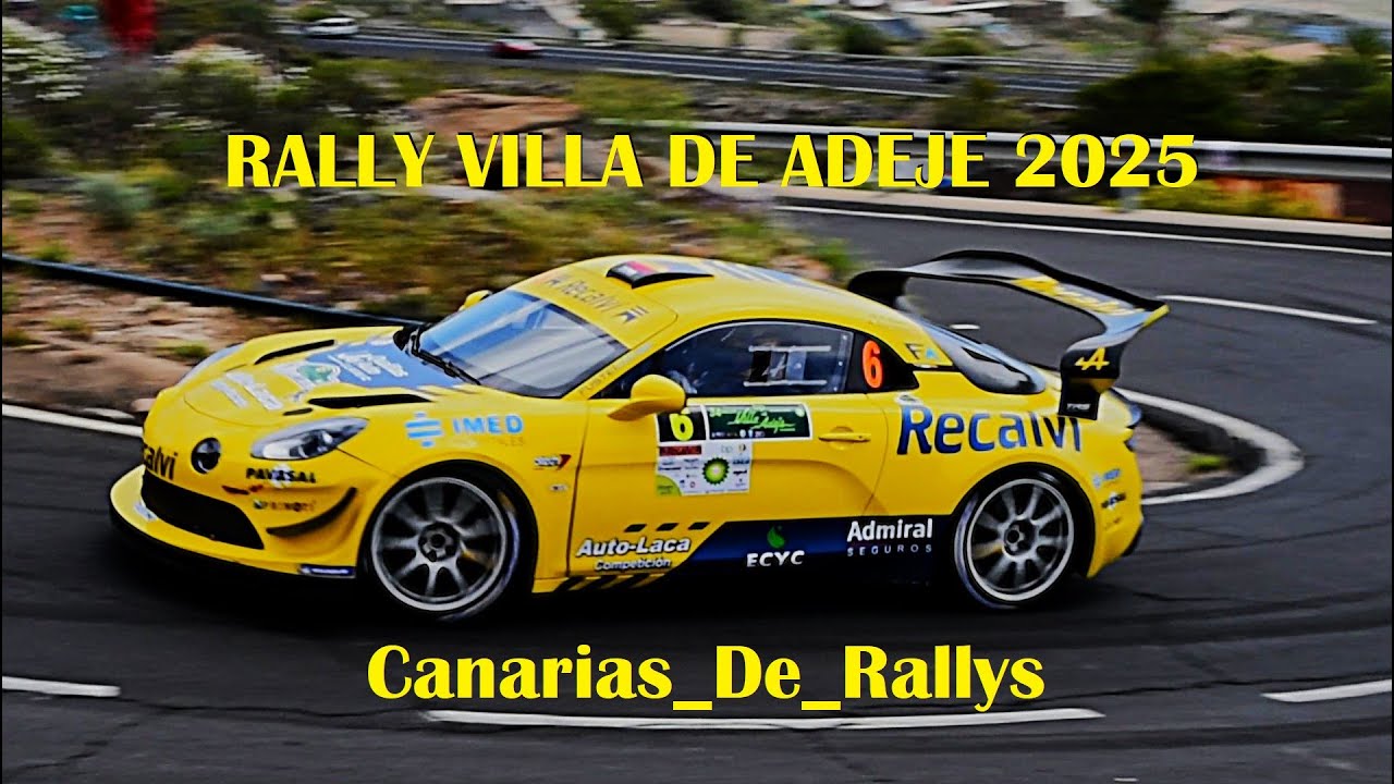 Rally Villa De Adeje 2025.