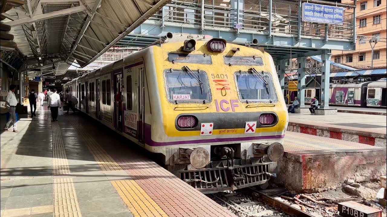 Dadar To Mumbai CSMT ll Mumbai Local Train Back To Back Action 