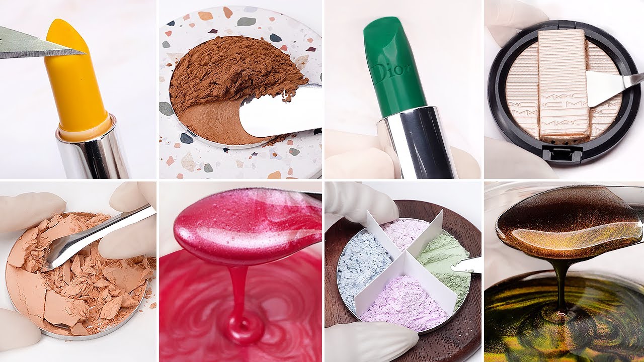 Satisfying ASMR 1 Hour Repair Makeup Collection #4