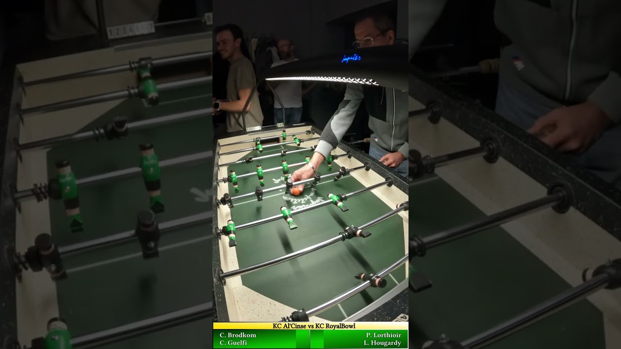 Match 1 - C. Brodkom & C. Guelfi vs P. Lorthioir & L. Hougardy