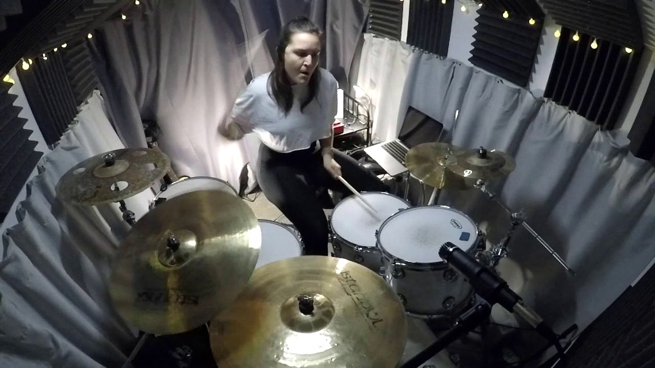 Africa by Toto- Drum Cover by Erin Wayne