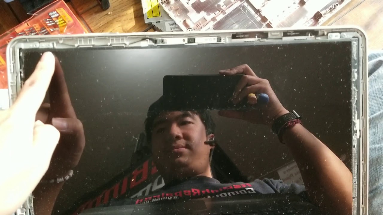 HP Pavilion 15-au123cl disassembly screen lcd replacement
