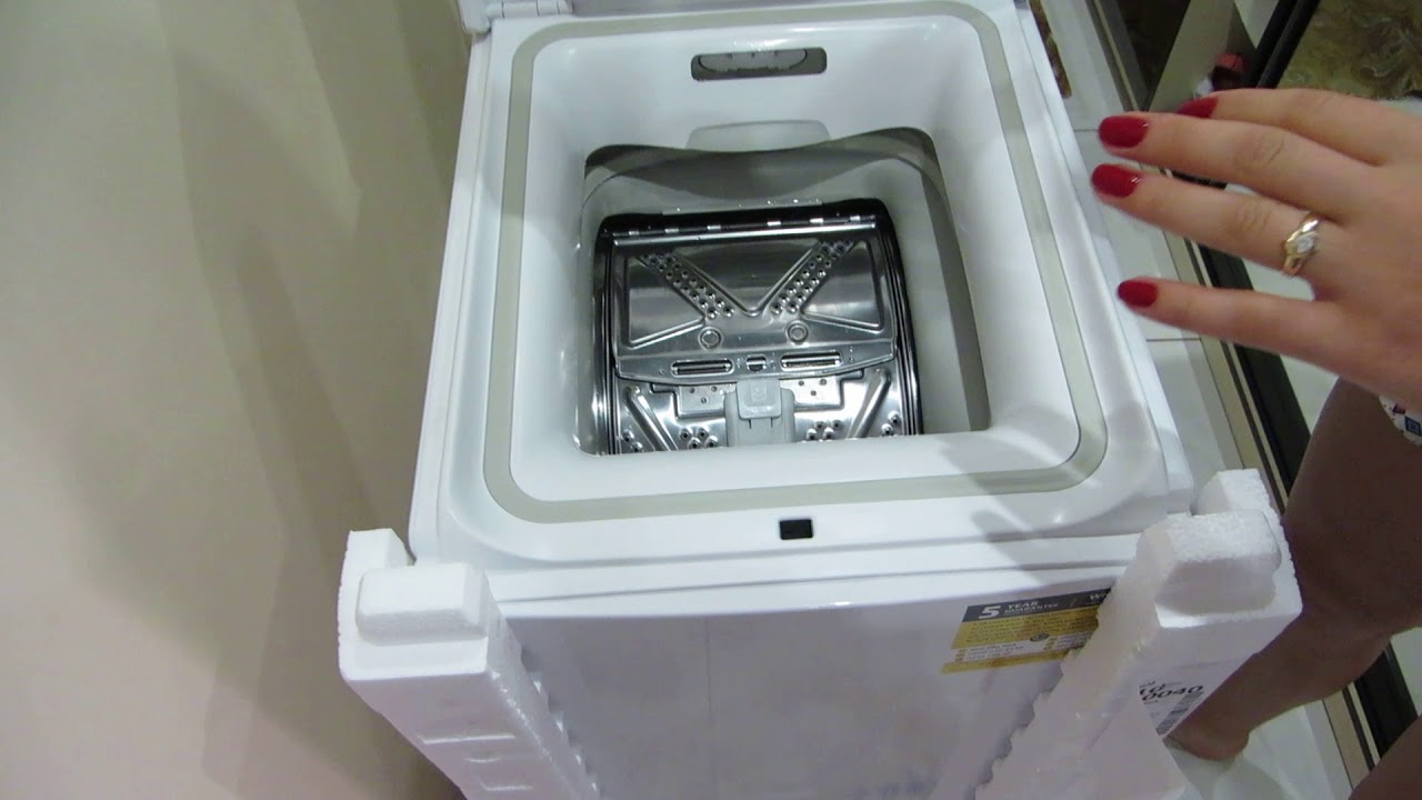 Розпаковка Стиральной машини с вертикальной загрузкой WHIRLPOOL AWE 66710  на сайте Rozetka.com.ua