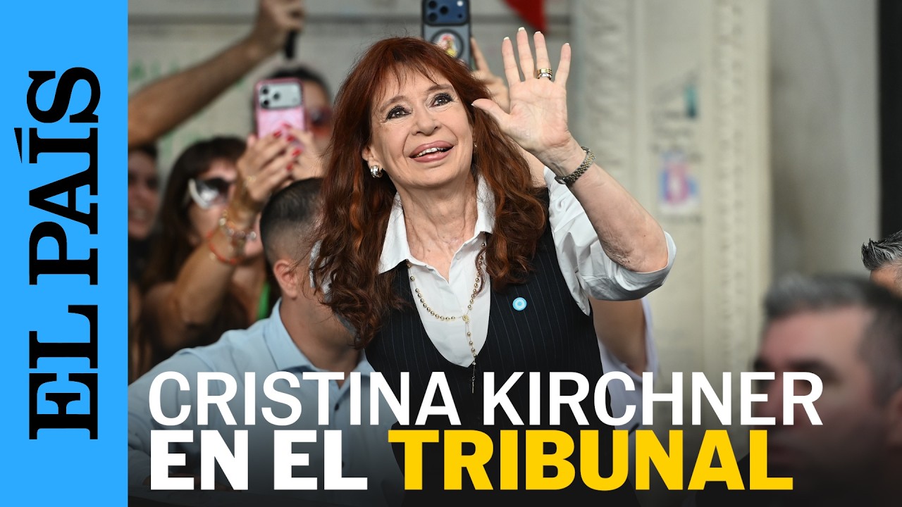 CRISTINA FERNÁNDEZ declara ante el TRIBUNAL por la 'CAUSA CUADERNOS' | EL PAÍS