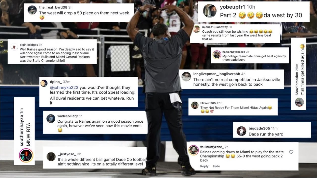 Raines vs Miami Northwestern (REVENGE TOUR) FINALE