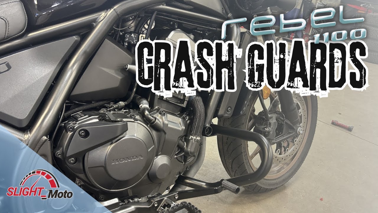 Honda Rebel 1100 (CMX1100) - Crash Guards - Install