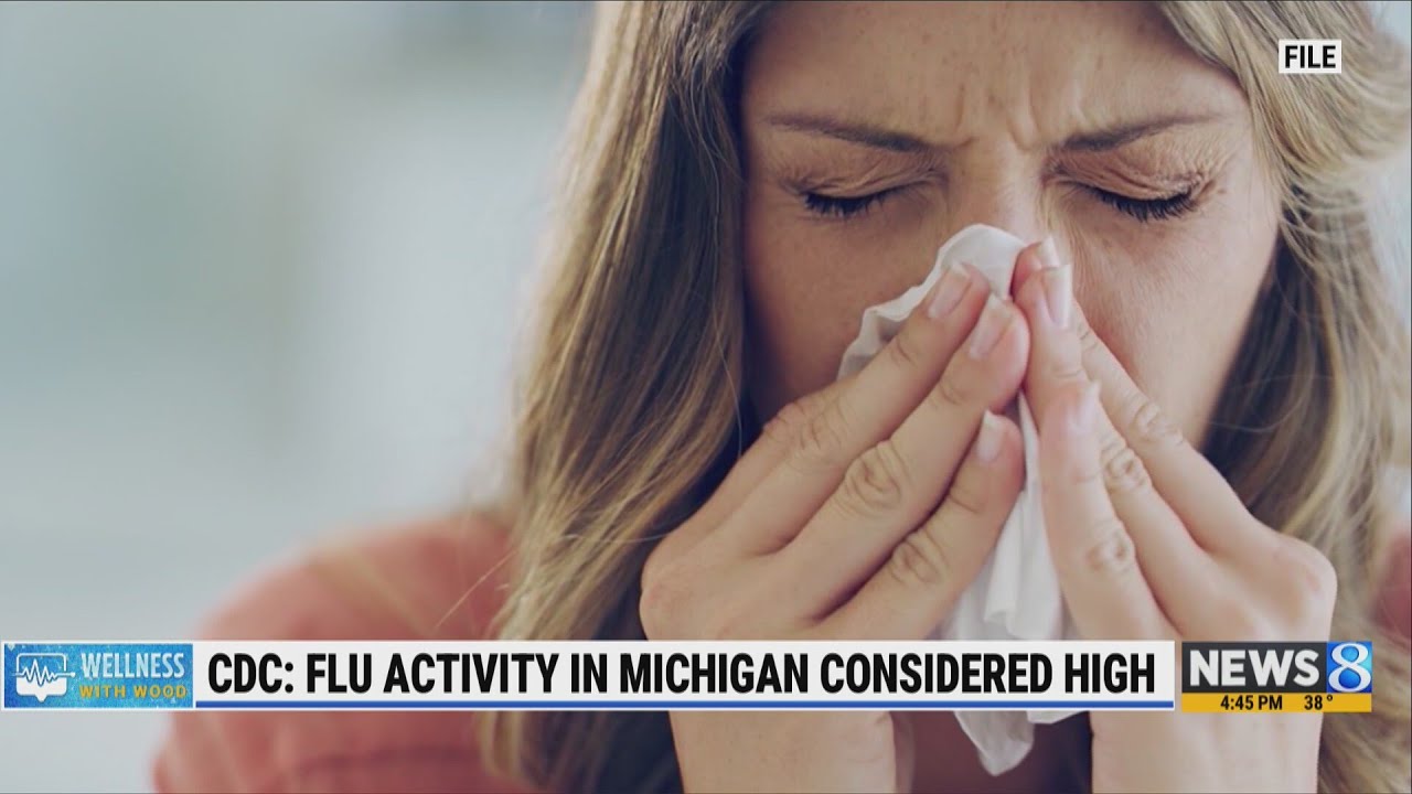 CDC: Flu activity in Michigan considered high