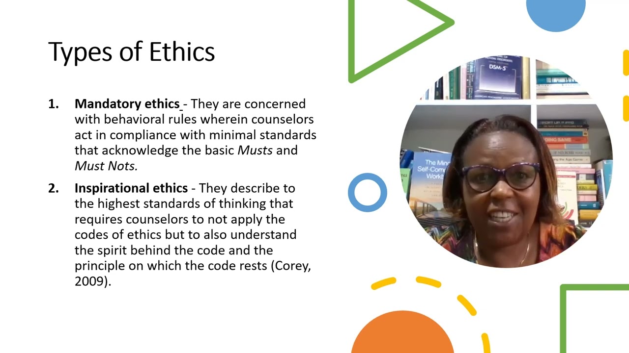 Counseling Practicum : Ethical Considerations in Counseling Practice