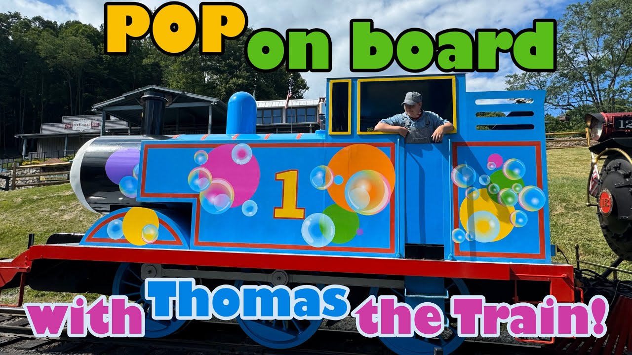 A Day Out With Thomas Full Train Ride - Bubble Tour at Tweetsie Railroad