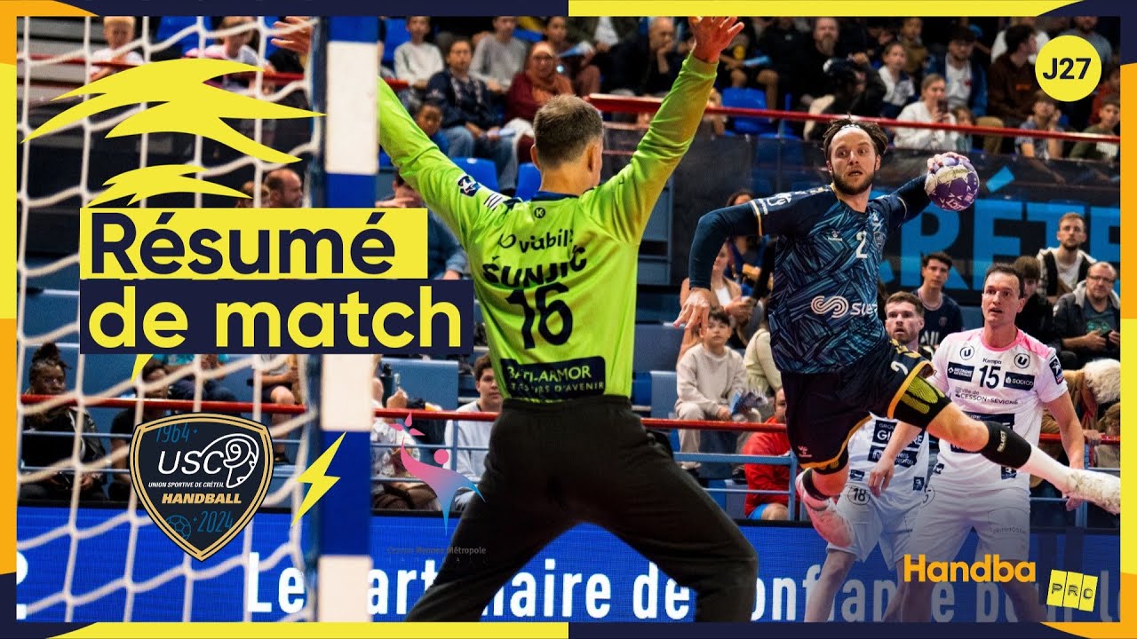 #HANDBALL ⎮ Créteil vs Cesson-Rennes ⎮Le résumé du match