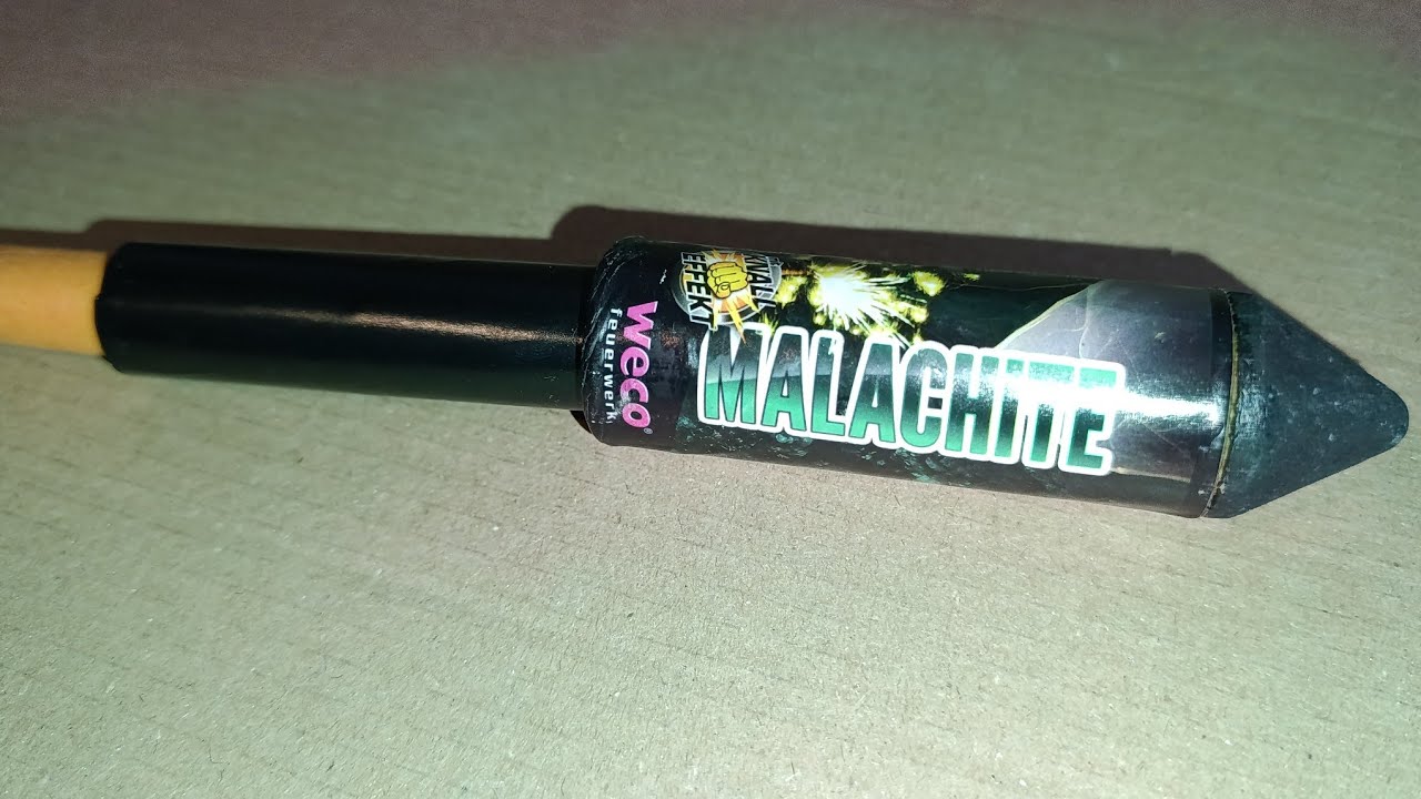 Weco Malachite-Rakete zerlegen 