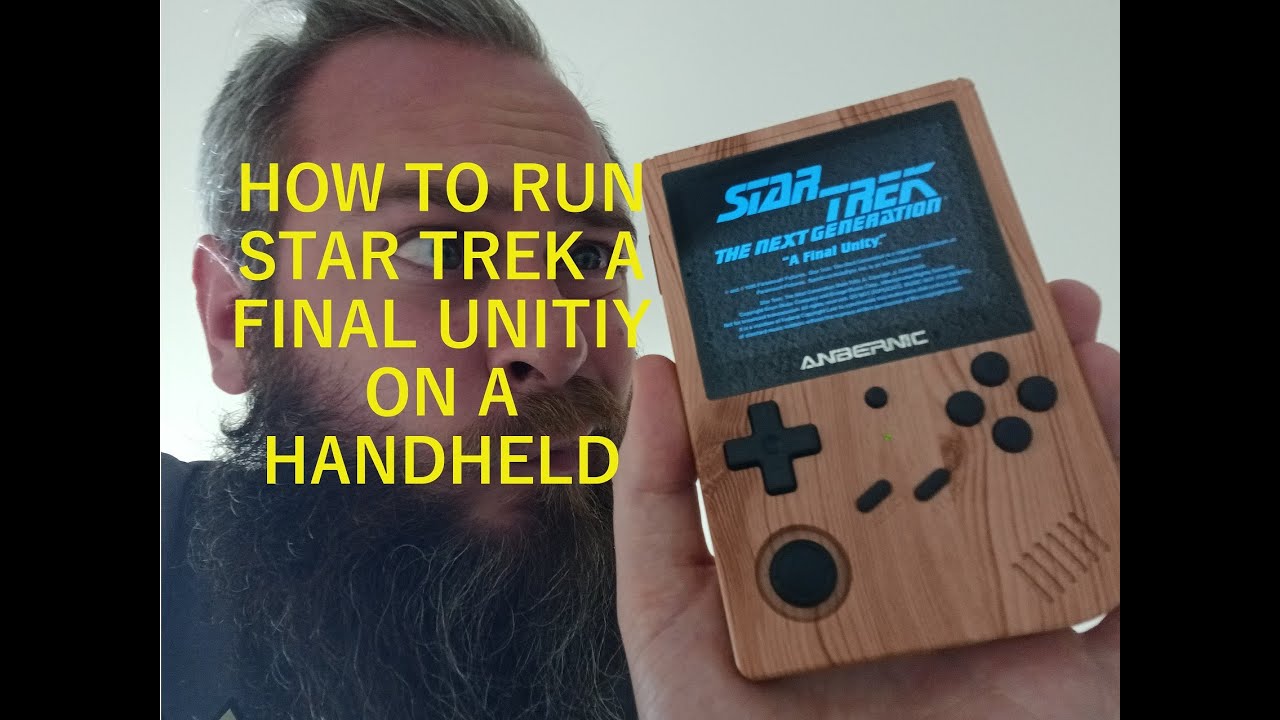 How to set up 'Star Trek: A Final Unity' on a handheld