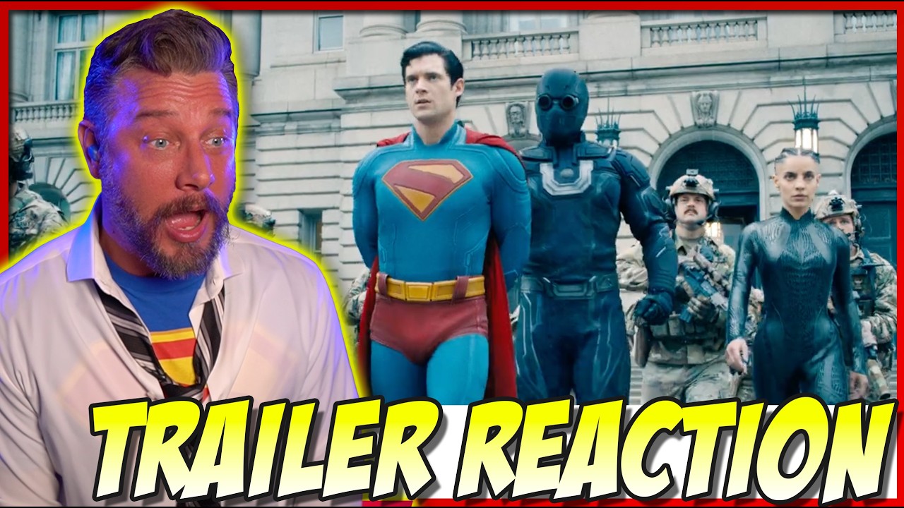 Superman | Official Trailer REACTION!