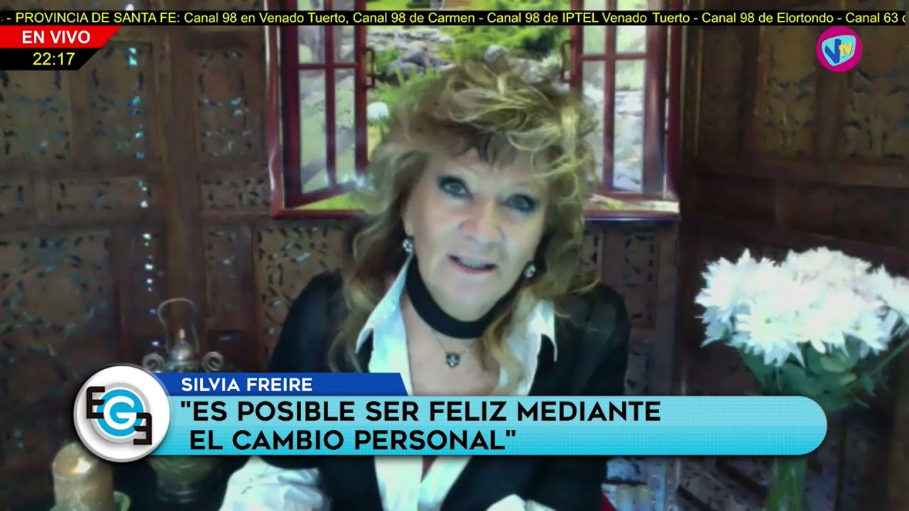 Motivadora charla con la destacada escritora Silvia Freire sobre como cambiar y ser positivo