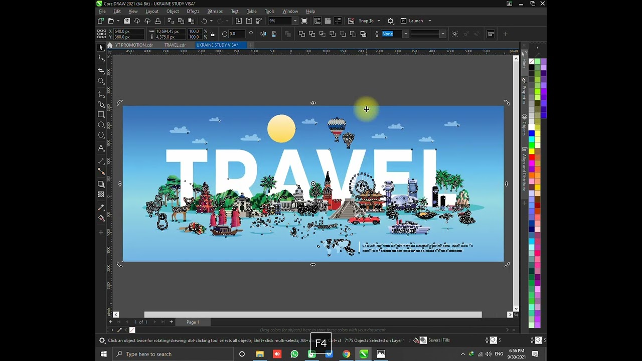 STUDY VISA POSTER DESIGN