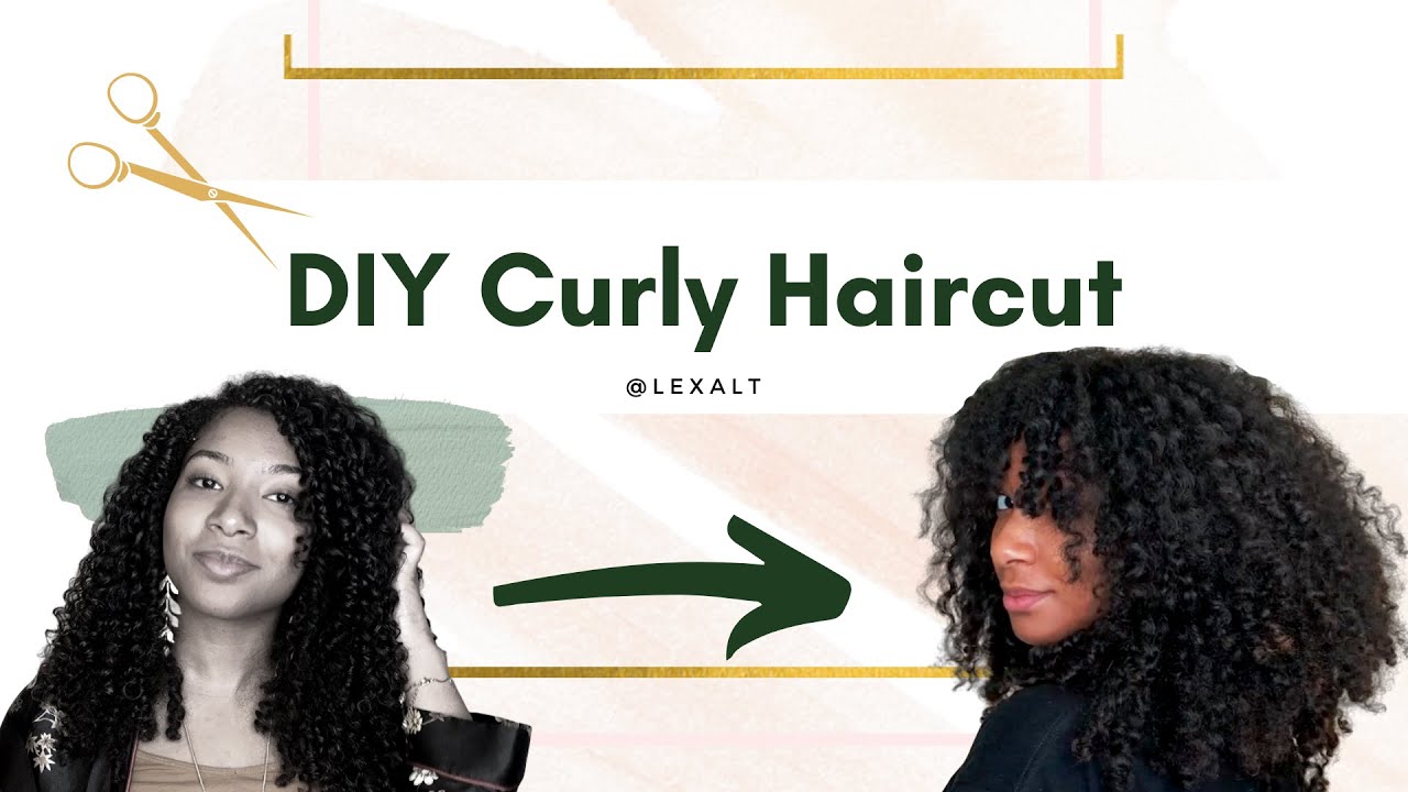 DIY Curly Haircut