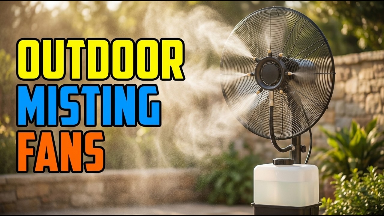 TOP 5 Best Outdoor Misting Fans 2026