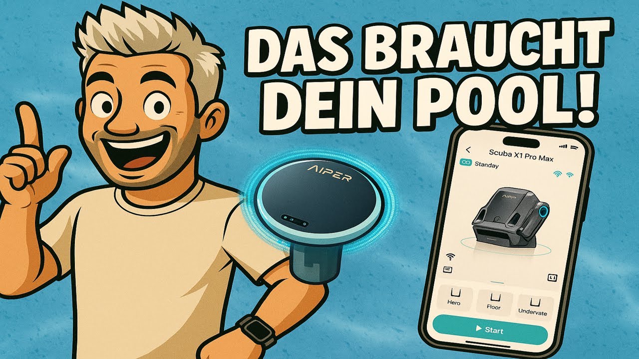 Dieses Pool-Gadget verändert ALLES! 💦 Aiper HydroComm Pro im Test! | Tim der Heimwerkerkönig