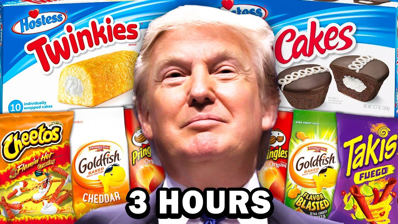 Presidents Rank Snacks for 3 Hours! (AI Compilation)
