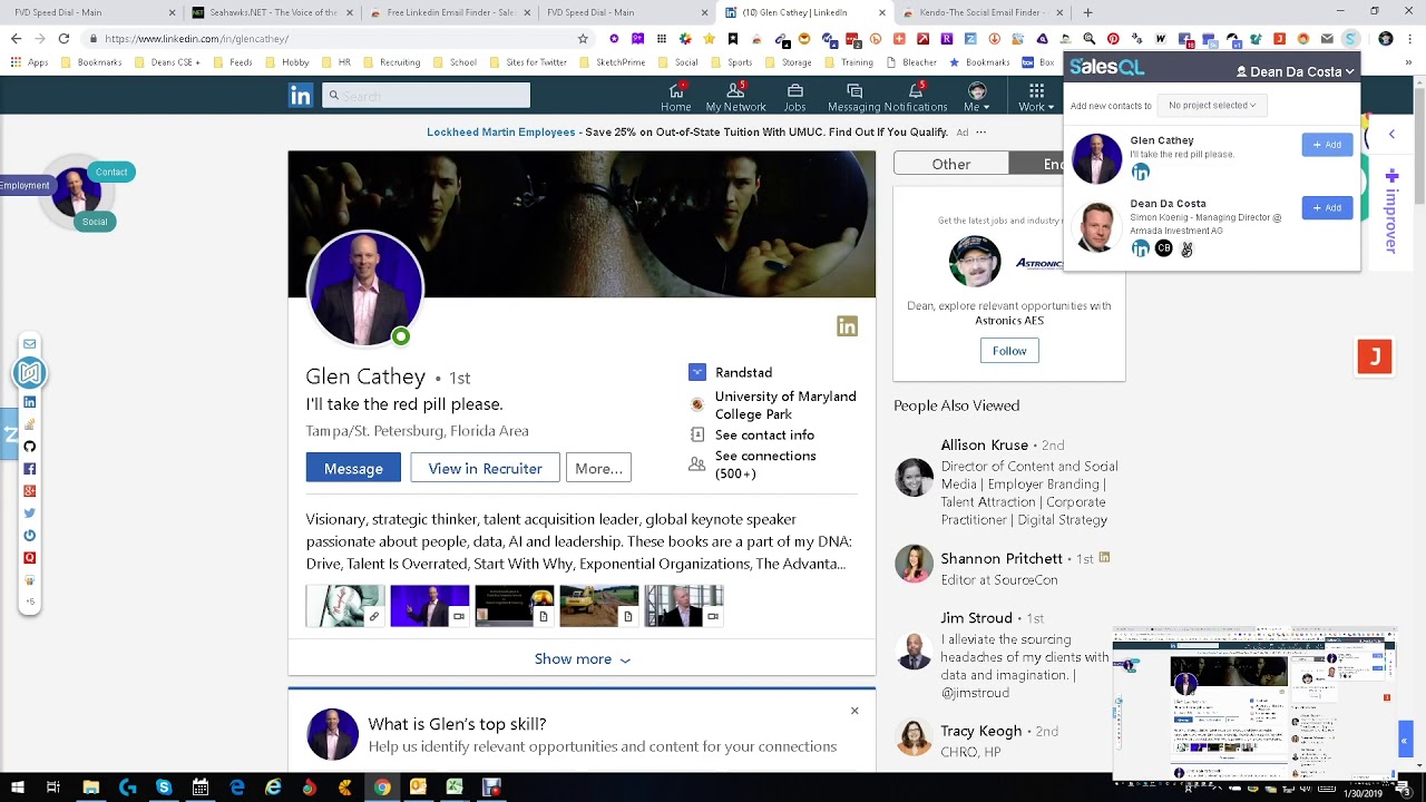 SalesQL Chrome Extension Review - RecruitingTools