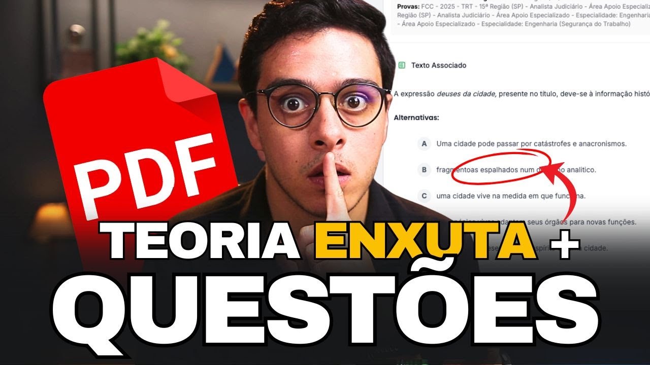 Essa ESTRAT&Eacute;GIA me fez ACERTAR 92% da PROVA DO CONCURSO P&Uacute;BLICO