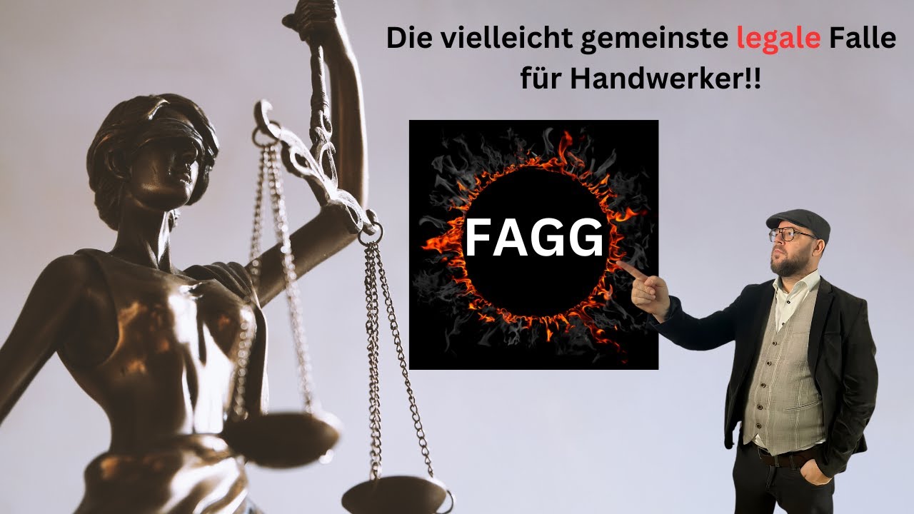 Das FAGG  kann eine legale Falle f&uuml;r Handwerker werden!